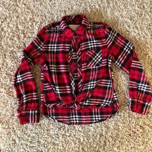 Kids plaid shirt